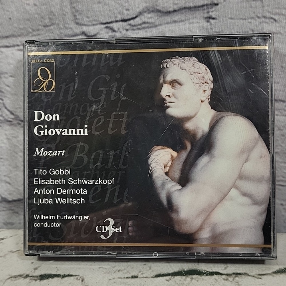 SCHWARZKOPF - Don Giovanni 3 CD Set